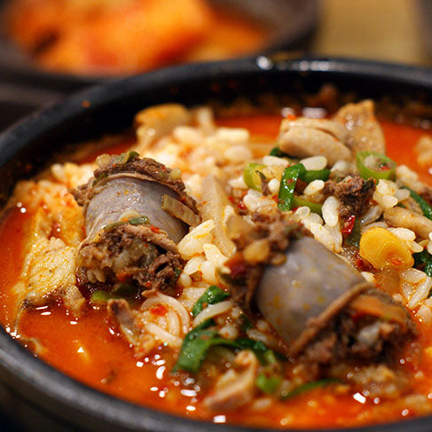 DAWN HOUSE Spicy Soondae Soup for Rice 짬뽕 순대국